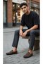 Men's Size 45 Casual Leather Shoes - 2