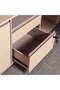 GEKKO OFFICE DESK RIGHT SIDE RETURN 240CM - WHITE OAK & LIGHT GREY - 6