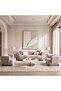 FASCE 3 SEATER SOFA - LIGHT BEIGE - 5