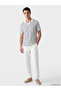 Esvab • Modern & Distinctive Devrik Roba Collar Striped Men's T-Shirt - 2