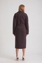 Brown Cashmere Coat - 4