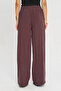 Women's Stylish Wide-Leg Pants with Sequin and Bead Embroidery on the Sides - 4