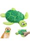 2 Pieces Plush Turtle Toy – Squeaky Pet Toy, Soft Plush, Embossed Shell, Dog Toy, Cat Toy - 2
