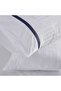 Novara Lumine 300TC Cotton Jacquard 3-Piece King Comforter Set 240x260cm -White/Navy - 5