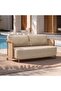 AMARETTO OUTDOOR SOFA SET 3+1+1+COFFEE TABLE-BEIGE - 2