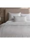 Hotel Nouveau Imperial 400TC Cotton 3-Piece King Duvet Cover Set 230x220cm -Silver Grey - 3