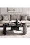 APOS ROUND COFFEE TABLE - BLACK - 2