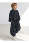 Boy's Tracksuit Set Modal Anthracite Elf Model