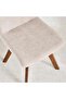 SYLAS 1+2 DINING SET VENEER - WALNUT & GREY - 7