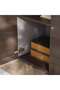 LENO OFFICE FILE CABINET - DARK OAK - 4