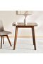 SYLAS 1+2 DINING SET VENEER - WALNUT & GREY - 3