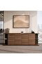 SCHRUTE OFFICE CABINET MEDIUM - DARK BROWN & DARK GREY - 2