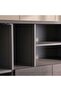 BEESLY OFFICE CABINET MEDIUM - DARK OAK & MIDDLE GREY - 4