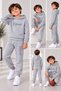 Vutuouse Printed Boys' Tracksuit Set 3*12 Years A++ - 2