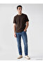 Crew Neck Textured Men's T-Shirt - 2
