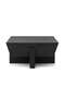 MEDO COFFEE TABLE SOLID WOOD - BLACK - 4