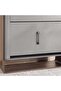 TINASH SHOE RACK 24 PAIRS WITH 4 DOOR - GREY & WALNUT - 6