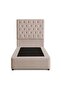 THALASSA SINGLE BED 100X200 CM - BEIGE - 5