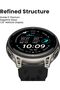 Cheetah 2 Pro 48mm GPS Running Smartwatch, 1.32" AMOLED Display, Sapphire Glass, Ti Case, 32GB Storage, 20 Days of Battery, 5 ATM, Flashlight, Offline Maps, 170+ Sports for Android & iPhone - 2