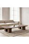 ZARA COFFEE TABLE SOLID WOOD - NATURAL