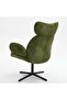BREDON ACCENT CHAIR FABRIC WITH SWIVEL - GREEN - 5
