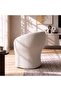 RAVELLE ACCENT CHAIR - BEIGE - 3