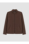 Oversize Women's Zippered Sweatshirt