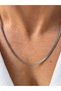 Mervandir Men's Stainless Steel Thin Rolo Chain Necklace (2 mm) - 3