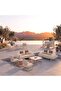 MAJESTIC OASIS OUTDOOR SINGLE SEATER SOFA - LIGHT SAND - 3