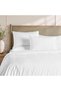 HH Signature 1000TC Cotton Sateen 3-Piece Super King Duvet Cover Set - 260x220 White - 3