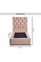 AETHER SINGLE BED 90X190 CM - GOLD - 8