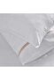 Novara Opaline 300TC Cotton Jacquard 3-Piece King Comforter Set 240x260cm -White/Beige - 5