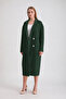 Green Cashmere Coat - 3