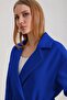 Blue Cashmere Coat - 6