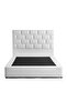 AETHER QUEEN BED 160X200 CM - WHITE - 5
