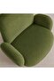 BREDON ACCENT CHAIR FABRIC WITH SWIVEL - GREEN - 3