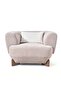 FASCE SINGLE SEATER SOFA - LIGHT BEIGE - 6