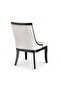 CELANDINE DINING CHAIR - BEIGE & BLACK - 7