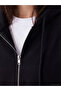 Oversize Women's Thick Zippered Sweatshirt - 3