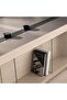 RAWSON OFFICE DESK LEFT SIDE RETURN - NATURAL & GREY - 6