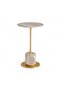 LAVONIA ACCENT TABLE MARBLE - DARK GREY & GOLD - 4