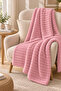 Nature - Welsoft Plush Striped Tv Blanket 100X175Cm - 7