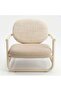 MAJESTIC OASIS OUTDOOR SINGLE SEATER SOFA - LIGHT SAND - 5
