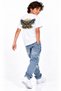 Ukraine Brave Spirit Trident & Eagle Graphic Kids T-Shirt - 3