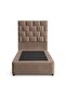 AETHER SINGLE BED 100X200 CM - BROWN - 5