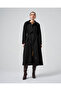 Suede Zip-Front Coat