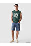 Los Angeles Printed Men's Sleeveless T-Shirt - 2