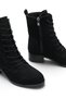 Siri Serena Women's Heeled Boots 00121290 Black Suede - 5