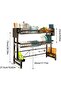 2-Tier Over Sink Dish Drying Rack – Adjustable & Detachable Kitchen Drainer Space-Saving Design for Efficient Drying Perfect for Kitchen Counter Organization - 7