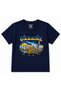 Proud Ukraine Heritage Trident & Kyiv Graphic Kids T-Shirt